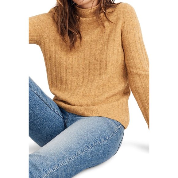 Madewell Sweaters - $69 NWT MADEWELL Everest Mock Neck Sweater L